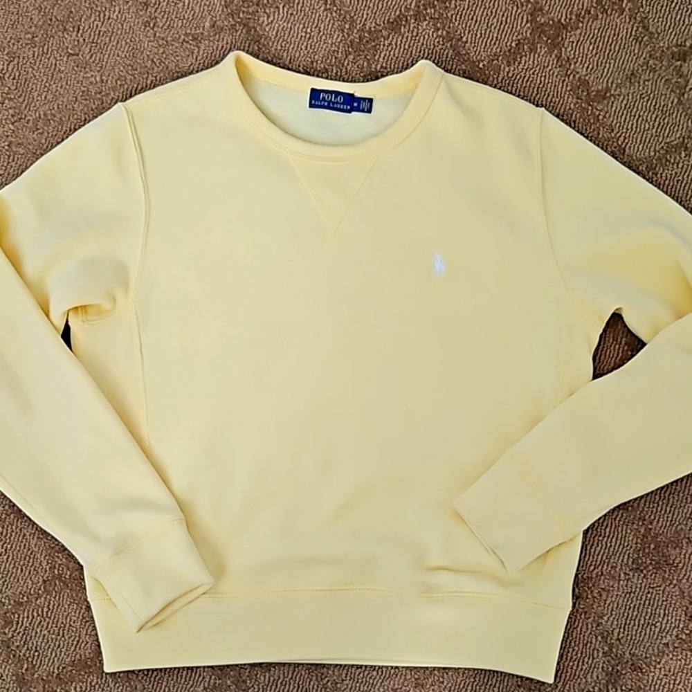 Polo by Ralph Lauren Men's Yellow Sweater